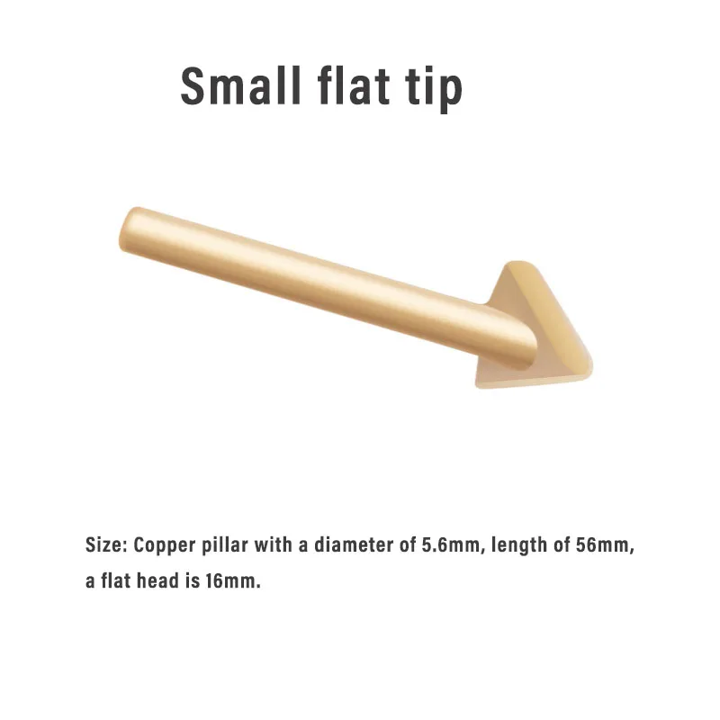 16mm/20mm Plastic bumper Repair triangular copper tip soldering iron tip wrinkle removal head