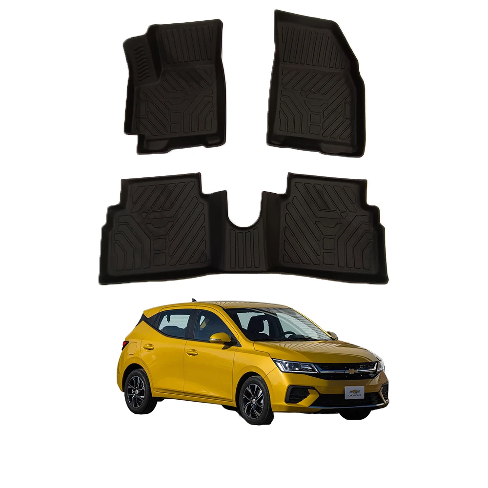 2024 New Design Flexible Customization Full Set Of Waterproof Non-slip Car Floor Mat For Aveo 2006-2019