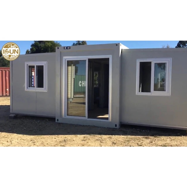 Prefabricated Homes 30ft Expandable Container House For Living With 2 Bedroom For Sale