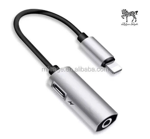 
 Аудиокабель-разветвитель для iphone 7 8 X, зарядный шнур, аудиоразветвитель для наушников, адаптер 8-3,5 мм  