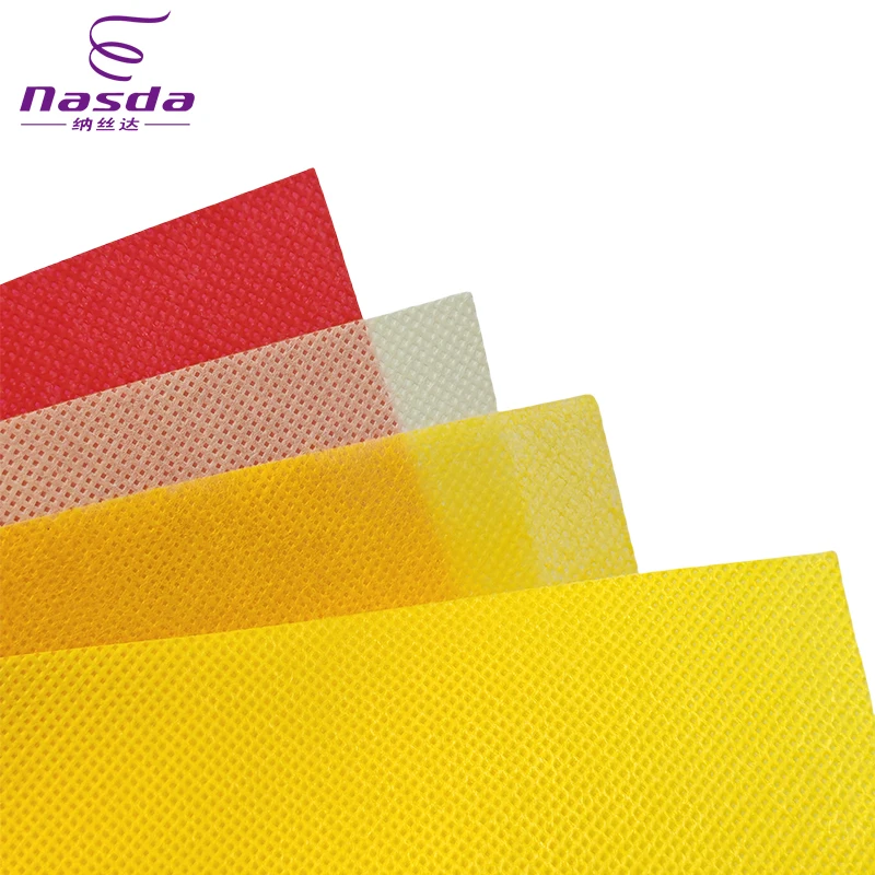 Eco Friendly Manufacturers Polypropylene Spunbonded Non-woven Fabric 100%PP tela non woven cloth