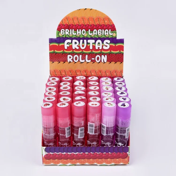 
Hot style fruit flavour wholesale lip gloss 