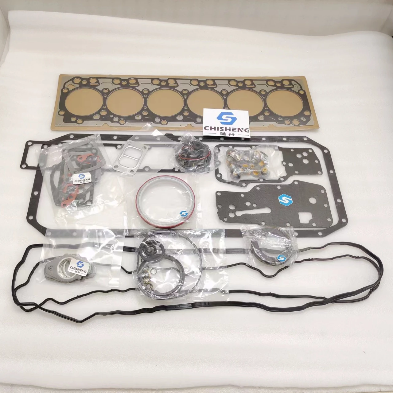 QSB6.7 6D107 SAA6D107E ENGINE HEAD GASKET 4932210 , 6D107 CRANKSHAFT OIL SEAL 4890832 3925529