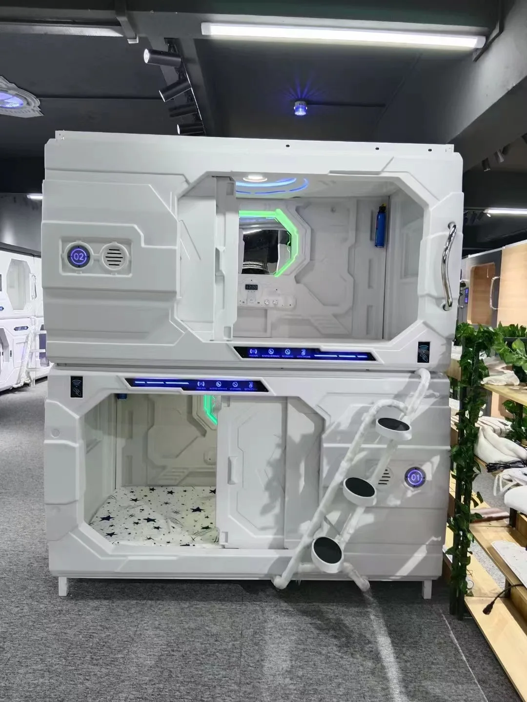 Sleeping Pod Bed Capsule Box Hotel Manufacturer Customised Style Packing Room Modern Furniture Bedroom Color Design Origin