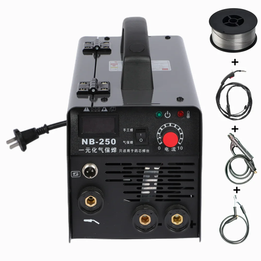 Multifunctional welding machine no gas metal arc welding mig machine 3 in 1 mig welder mig inverter welders 250