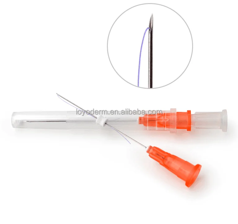 Beauty products polypropylene 4d cog pdo thread 21G 60mm lift foxeye stong pdo thread