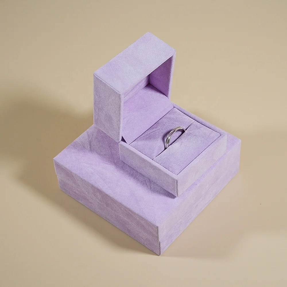 Luxury Paper Folding Custom Gift Box Packaging Jewelry Ring Box