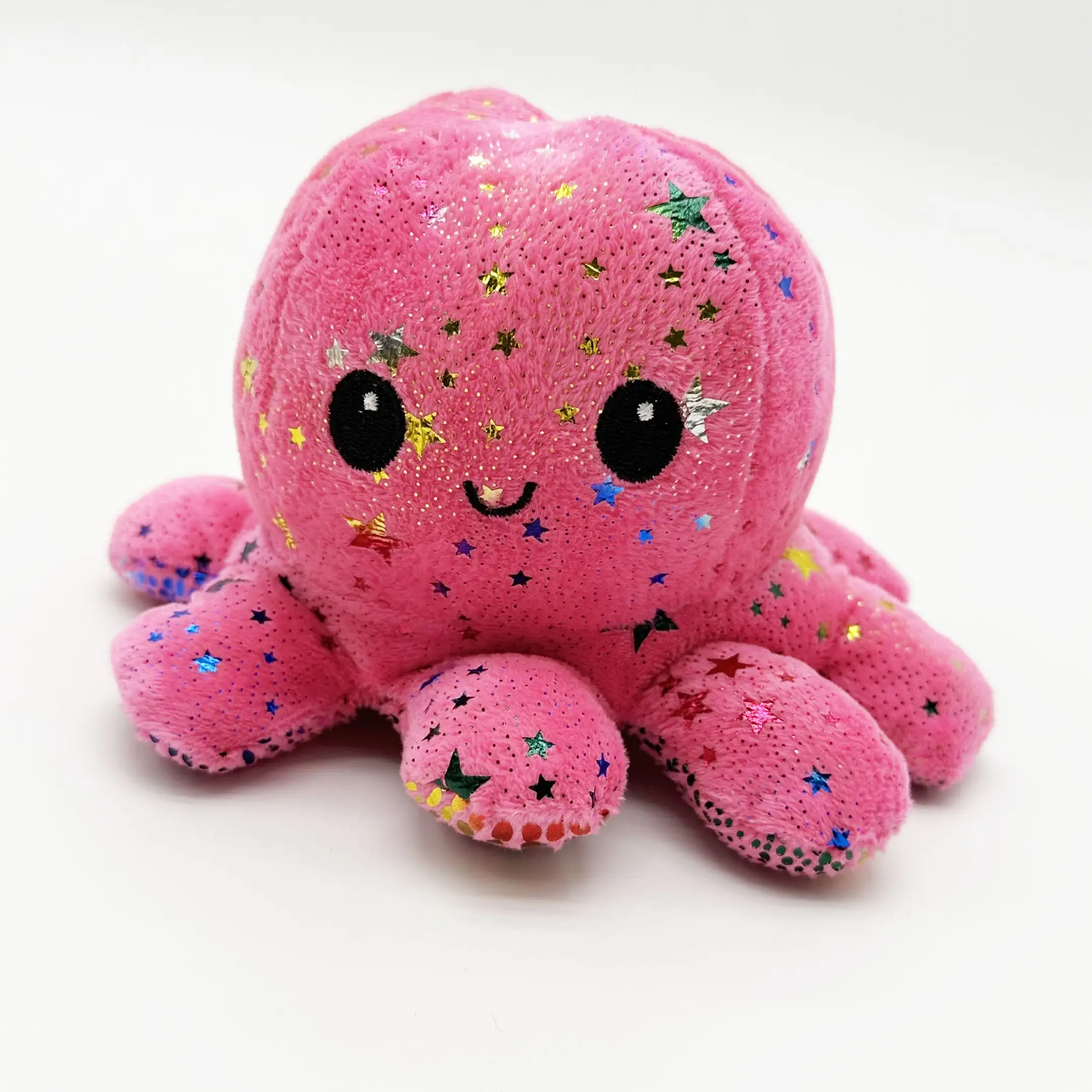 Customize funny big eyes octopus plush toy lovely sea animal stuffed soft pirate octopus toys