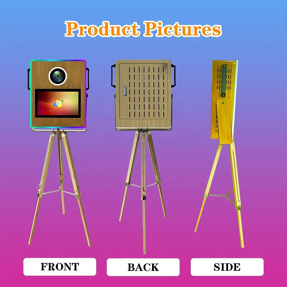 New Product 15.6 Inch Touch Screen DSLR Camera Photo Booth Party Selfie Photo Booth With LCD Screen