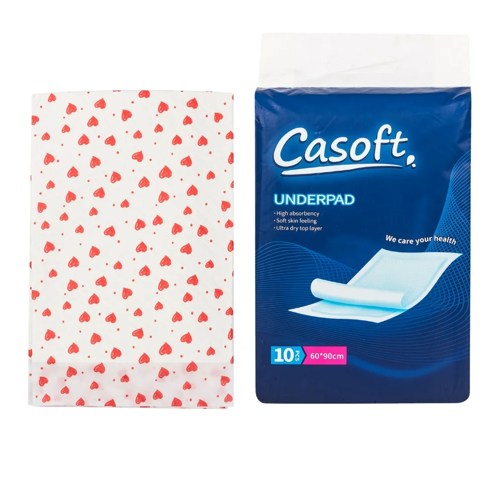 Casoft OEM Quality Super Absorbent Disposable Underpad Breathable Non-Woven Adult Incontinent Nursing Urine Pad