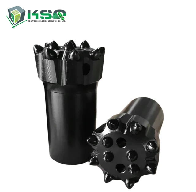 76mm 89mm T45 Threaded Button Bit for Top Hammer Drills