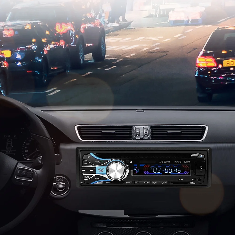 SHIYANG Undertake OEM/WMA HD Audio BT Player MP3/MMC/MWA/CD/VCD/DVD/SD/USB/AUX/FM Radio 12V High Power 1 Din Car DVD Player 9300