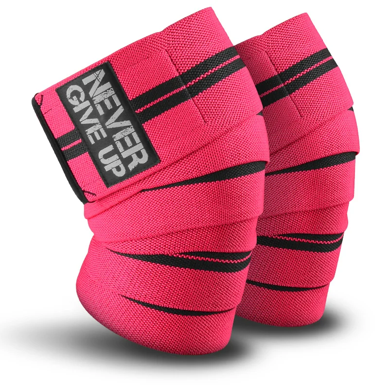 Knee elastic strap support protector women weightlifting exercise bodybuilding gym fitness wrist elbow knee wrap