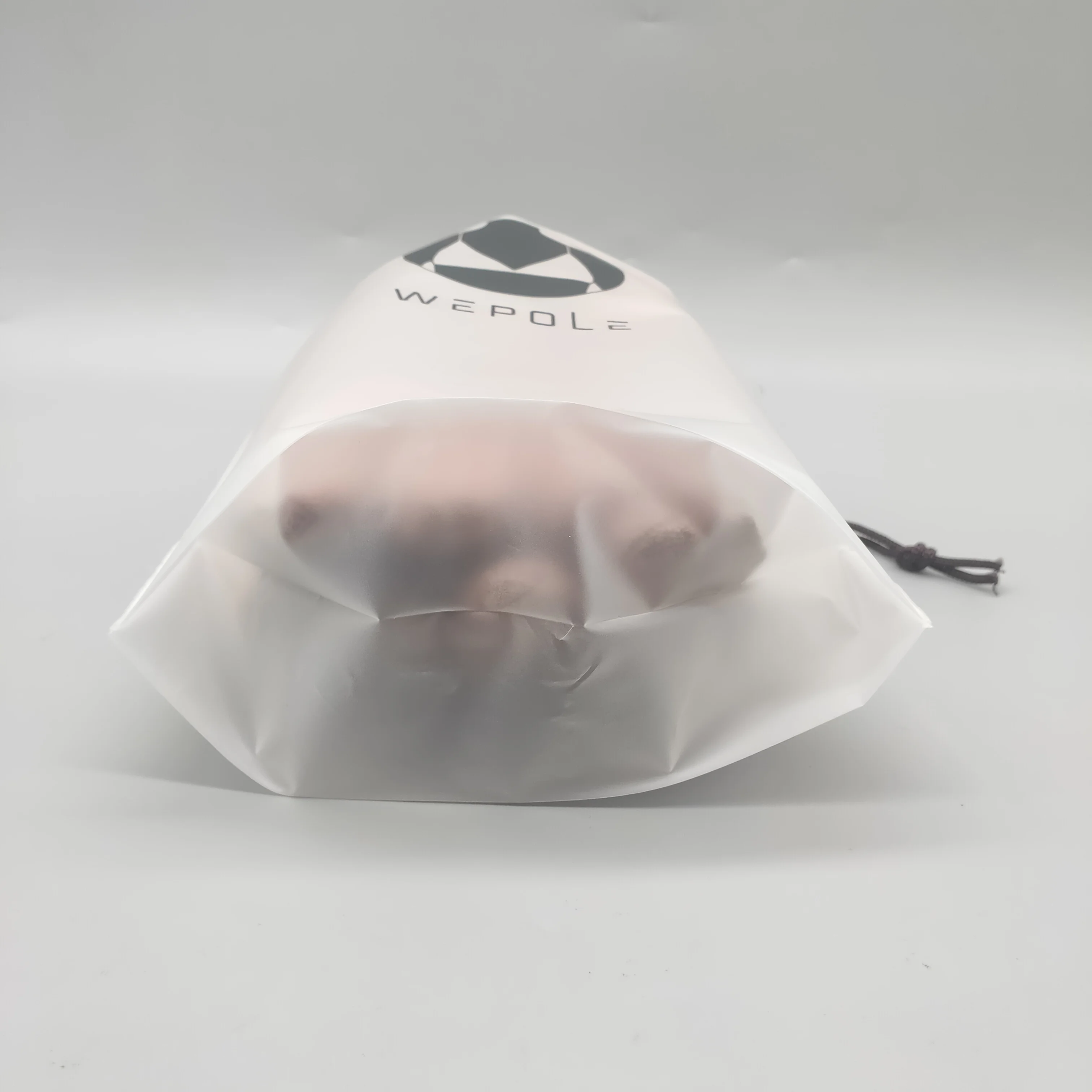 Оптовая продажа Пользовательский логотип EVA дорожная матовая пластиковая водонепроницаемая сумка на шнурке с мультяшным принтом Прозрачная ПВХ маленькая