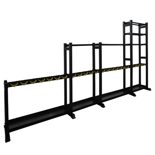 Wholesale Factory Gym Equipment Kettlebell Fitness Equipment Display Rack Storage Stand Weight Shelf Cabinet Metal Bodybuilding