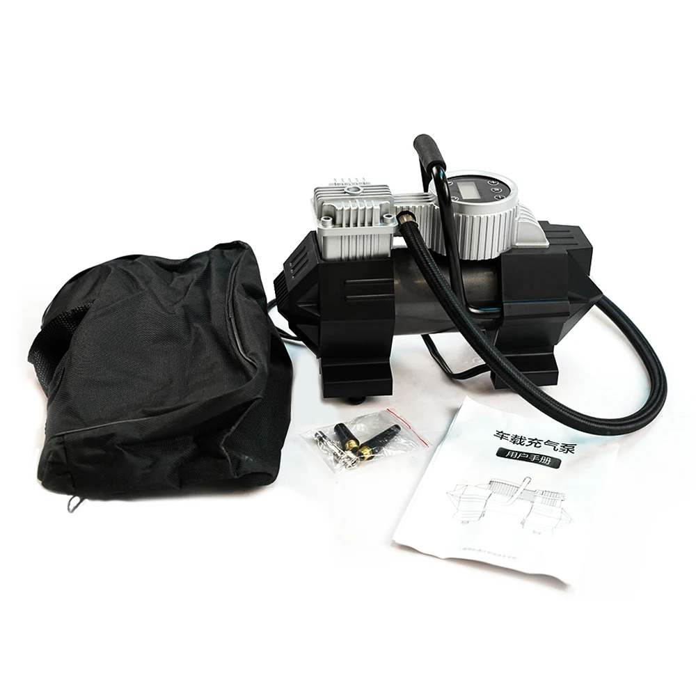 3669 12v multiple applications HandHeld  Car portable Air Digital Compressor inflator with Auto Stop Customizable color