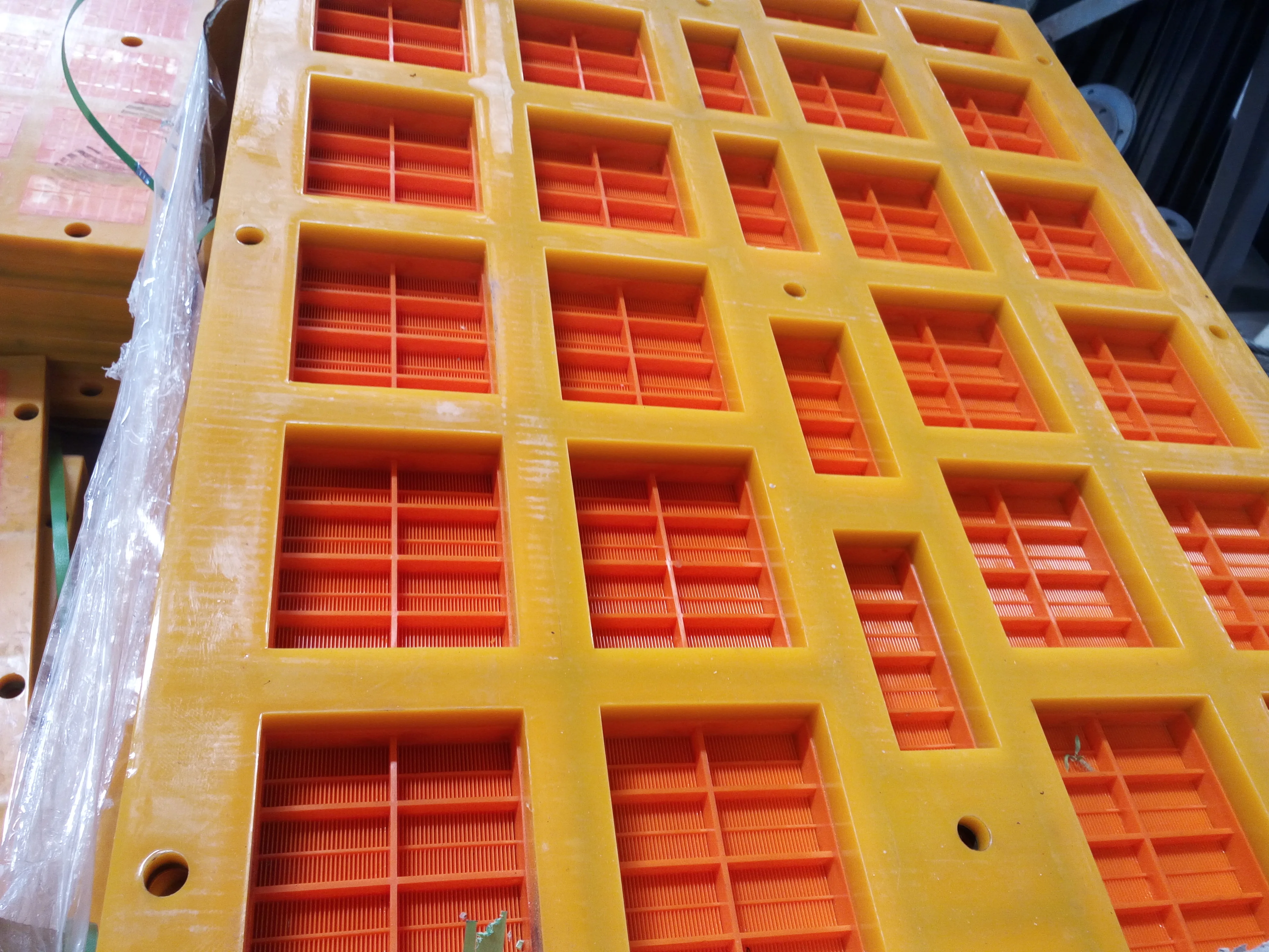 polyurethane dewatering screen panels manufacturer polyurethane mesh