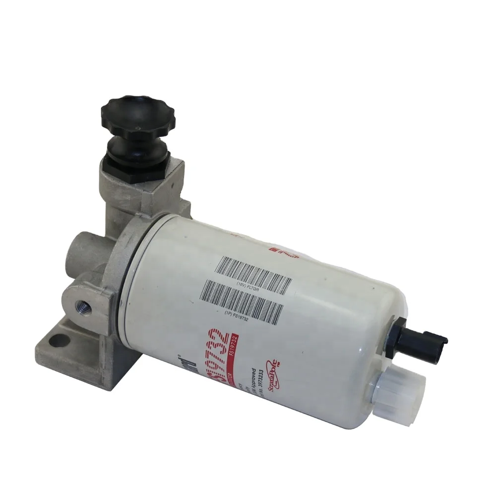 Marine Engine Diesel Fuel Filter Assy with Fuel Filter Seat FS19732 3975126 QSB4.5 QSB6.7 Fuel Filter Assembly for Excavator