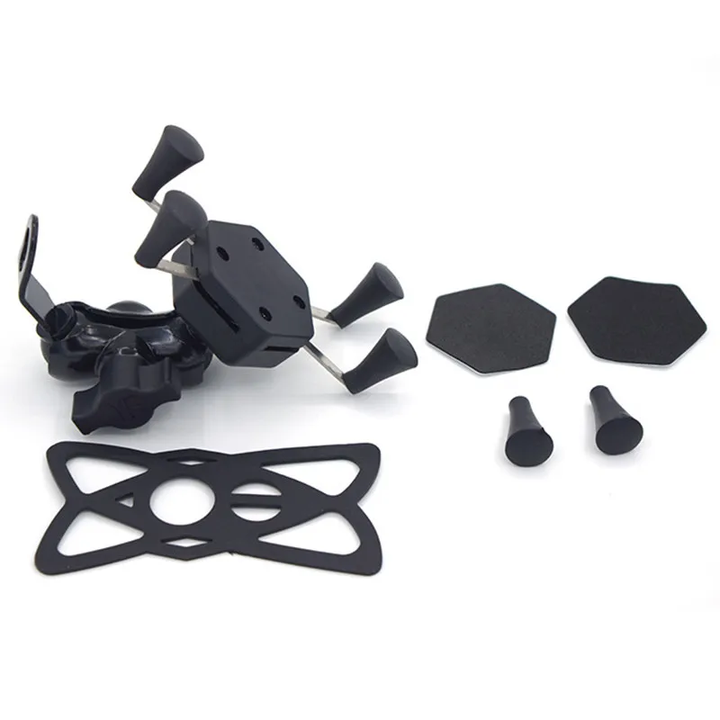 
Universal motorcycle mirror mount phone holder for motorbike ATV moped 