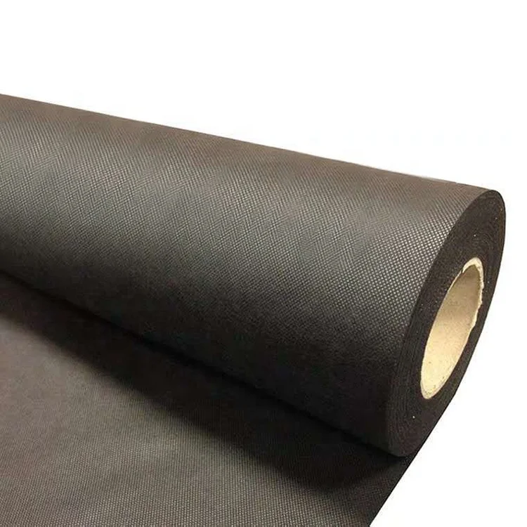 Wholesale Black PP Biodegradable Grass Greenhouse Ground Landscaping Spunbonded Nonwoven Weed Mat Fabric For Agriculture