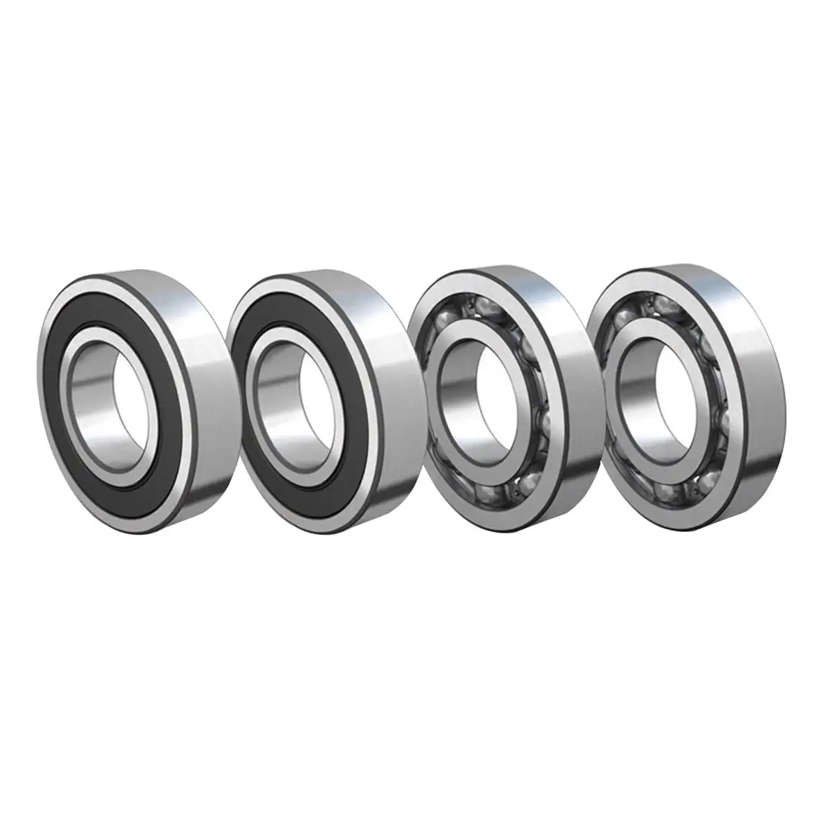 6000-2RS 6001-2RS 6002-2RS 6000ZZ 6001ZZ 6002ZZ 16001 16002 16003 16004 6004ZZ 6004-2RS Deep Groove Sealed Ball Bearing