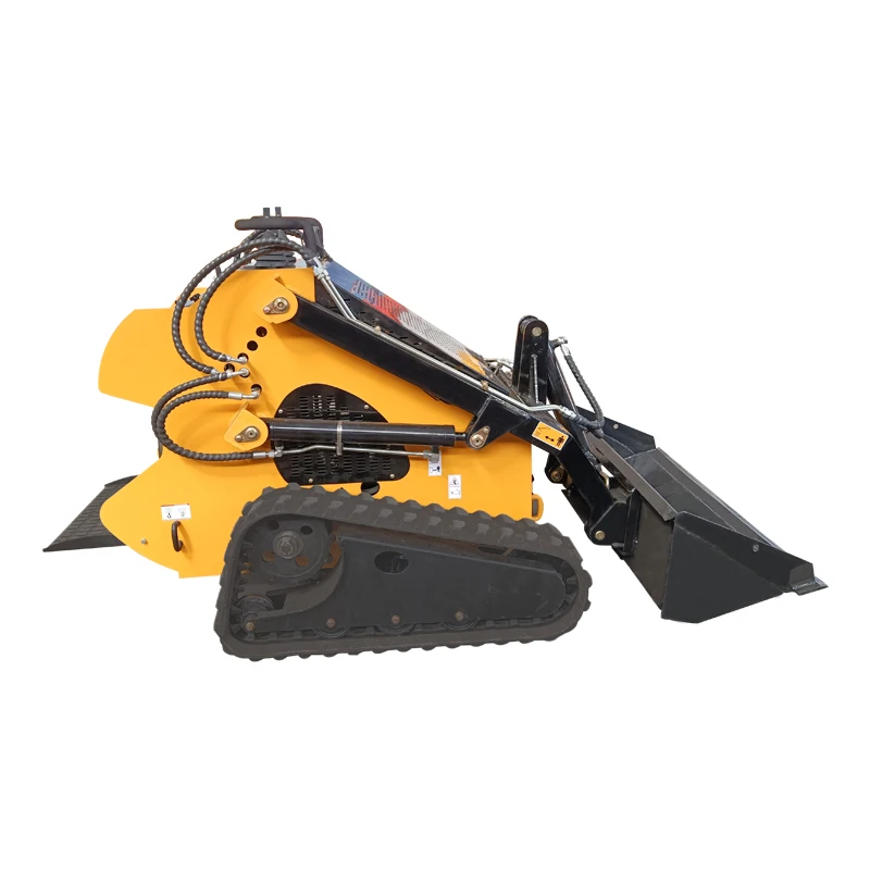 small crawler skidsteer loaders garden Stock Available Forest Mulcher small mini track skid steer articulated loader