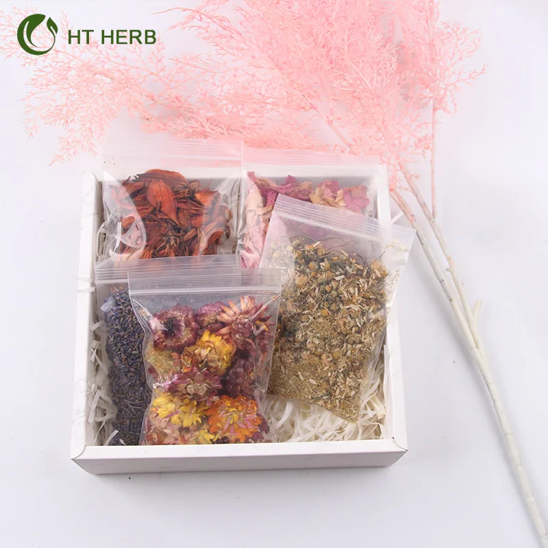 DIY Dry Flower Soap Candle Decoration Packing Bags Preserved Dried Flowers Herbs for resin