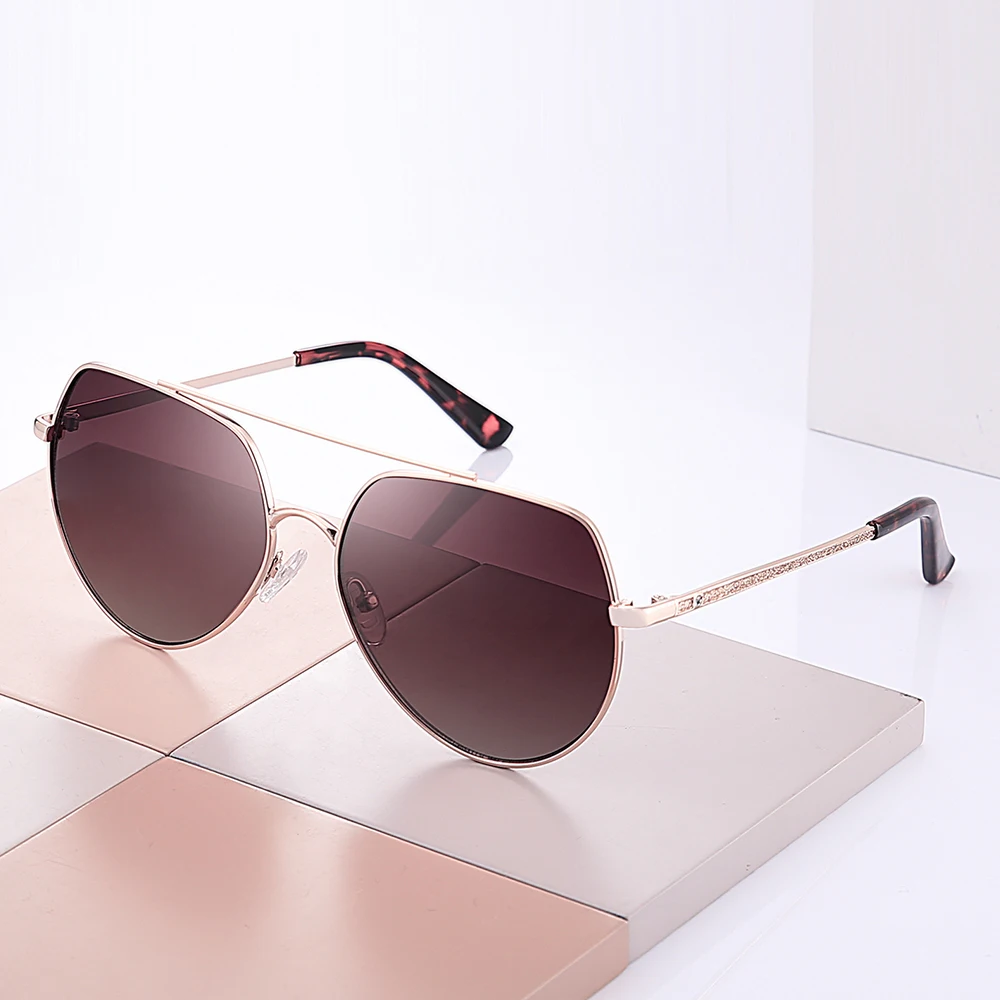 FHD17092 Cool anti-radiation 90s beach vintage coloured red blue mirror pilot glasses