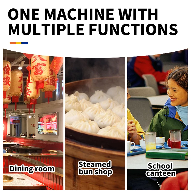 automatic small dumpling bao bun momo dimsum maker  steamed bun  machine maker automatic