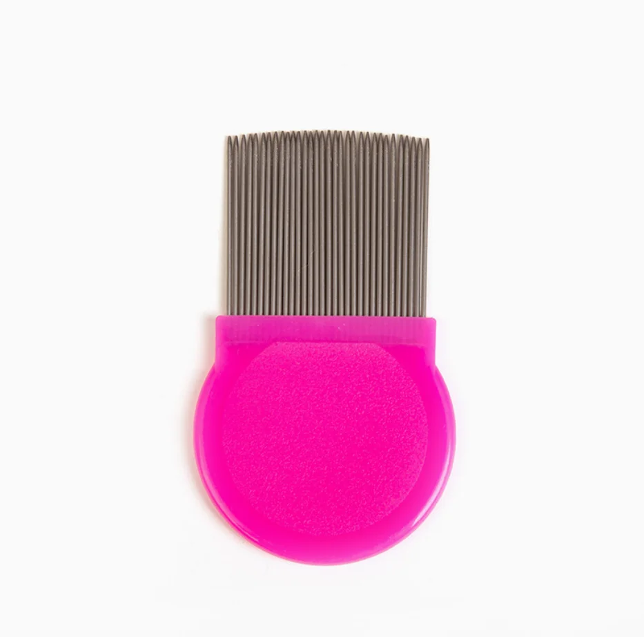 Factory Wholesale Pet Lice Comb Tick Removal Tool Stainless Steel Teeth for Dogs Cats Grooming