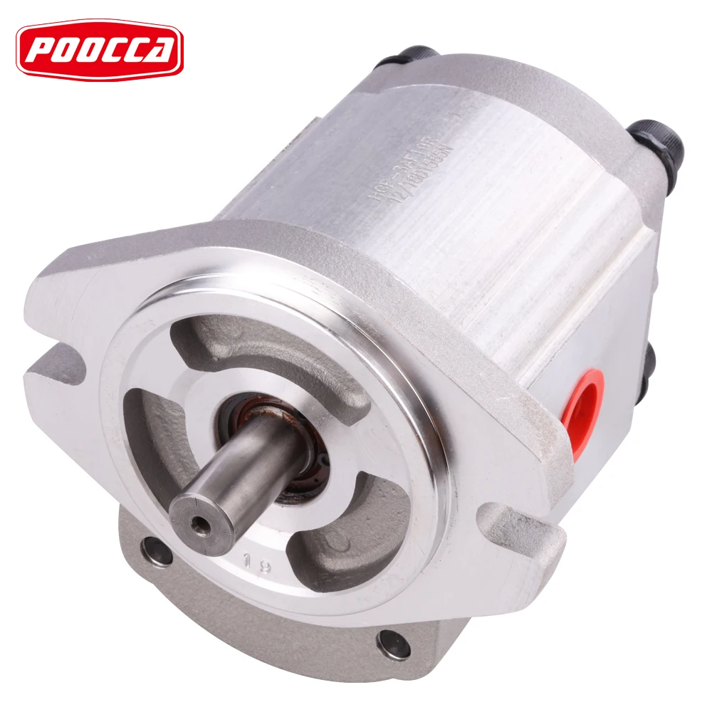 Micro Aluminum Oil Fange Type HGP-3A Hydraulic Gear Pump China Pumps