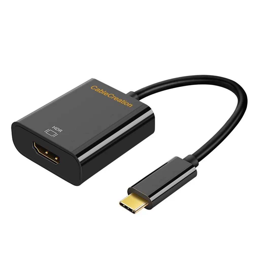 
CableCreation USB C to HDMI 4K @60Hz, USB Type C (Compatible Thunderbolt 3) to HDMI Adapter  (62524406425)