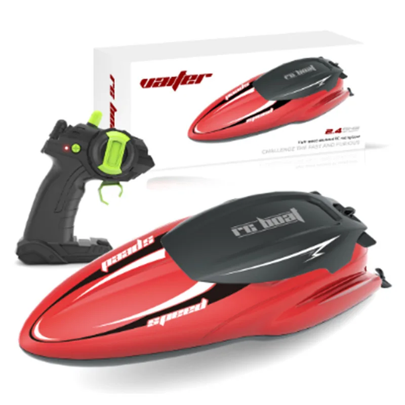 New TY1 remote control speedboat 2.4G anti-interference signal dual motor long endurance remote control ship toy
