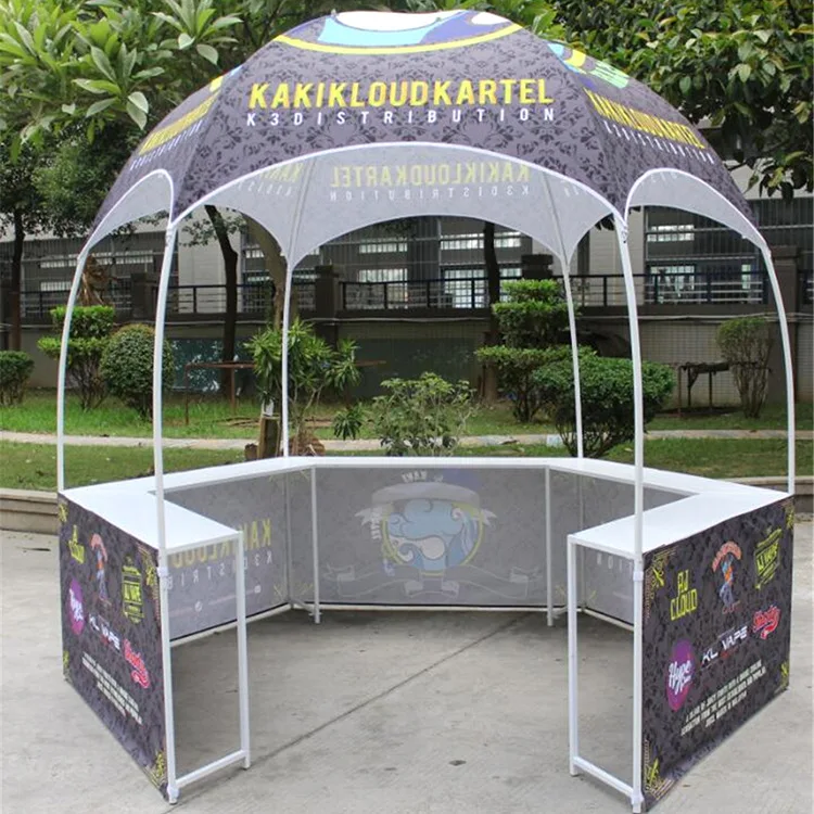 GLOBAL TENT Eco-Friendly Branding Showcase Advertising Vendor Kiosk Tent Party Event Marquee Canopy