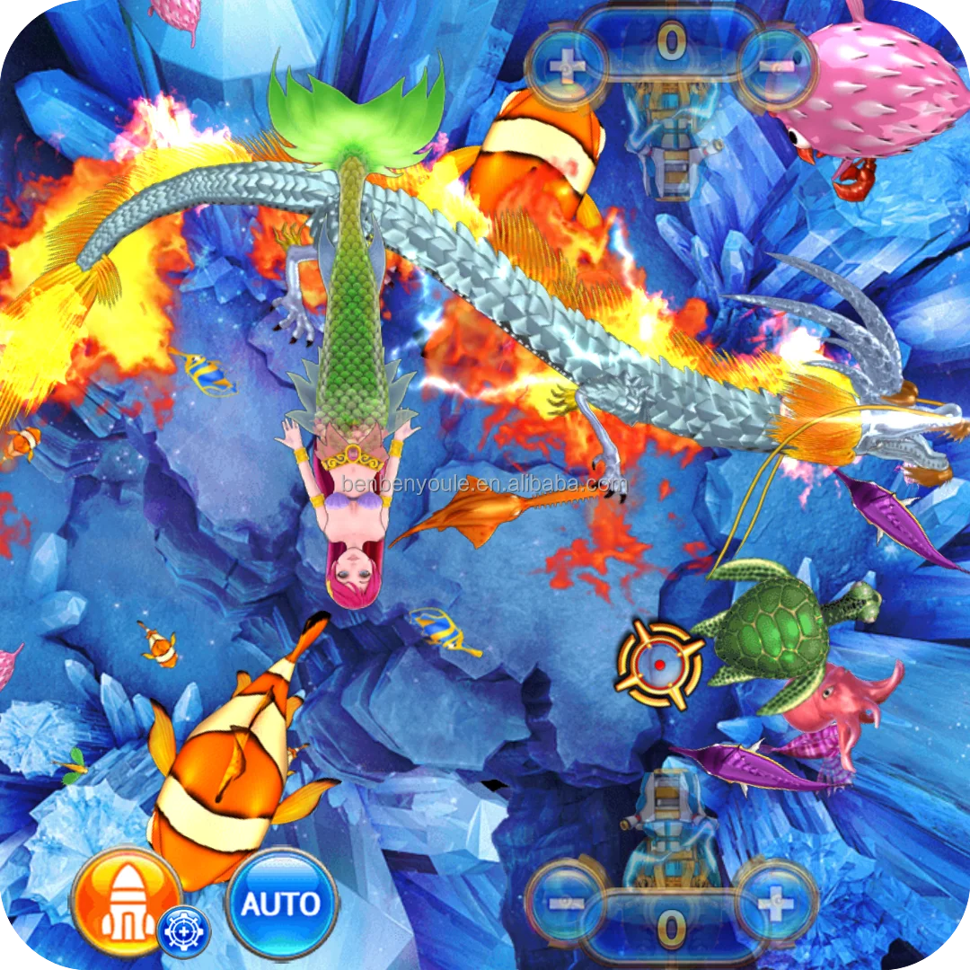 USA Popular Hofoo Online Game Distributor Credits Fish Game Software App Online Virtual Fish Game Coin Operated