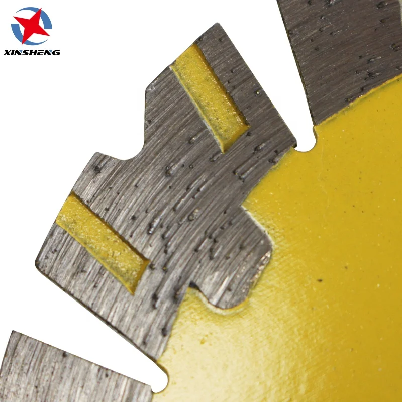 114*20*1.8 5Inch Circular Segmented Blade Diamond Saw for Slitting of Cement Ground and Slate