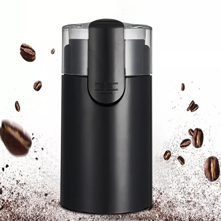 110V portable electric coffee grinder small mini stainless steel coffee bean grinder for beans spices