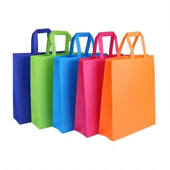 Premium Materials Non Woven Party Gift Bags Promotion Treat Tote Bags with Handles Reusable Gift Bags Party
