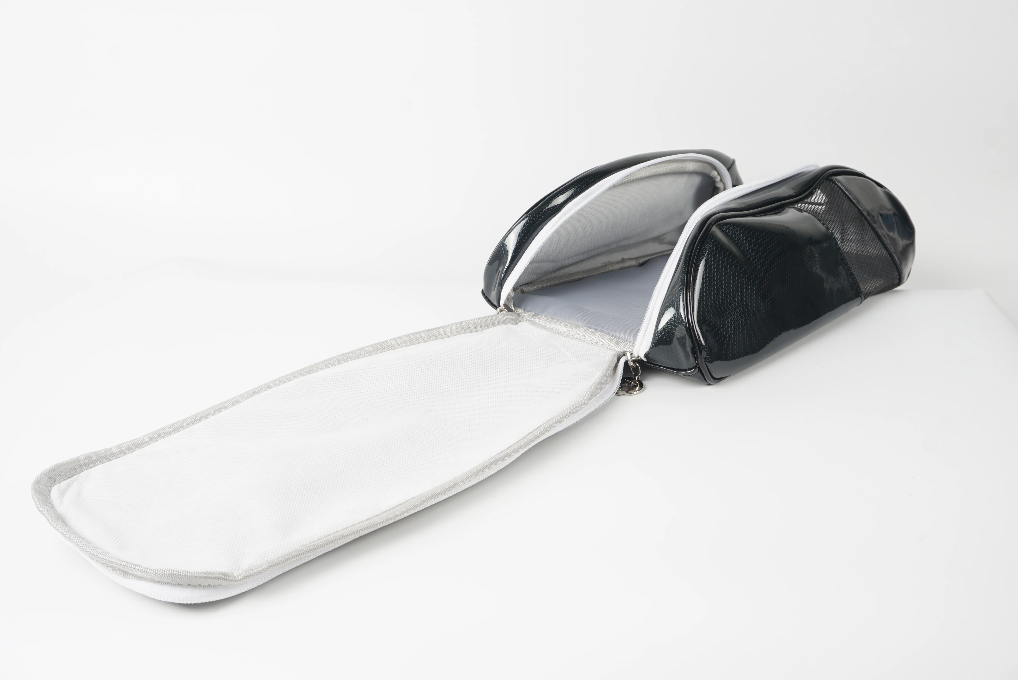 Justin New Design Charm Ladies Small Square Leather Golf Bag Pouch Mini Ball shoe Bag