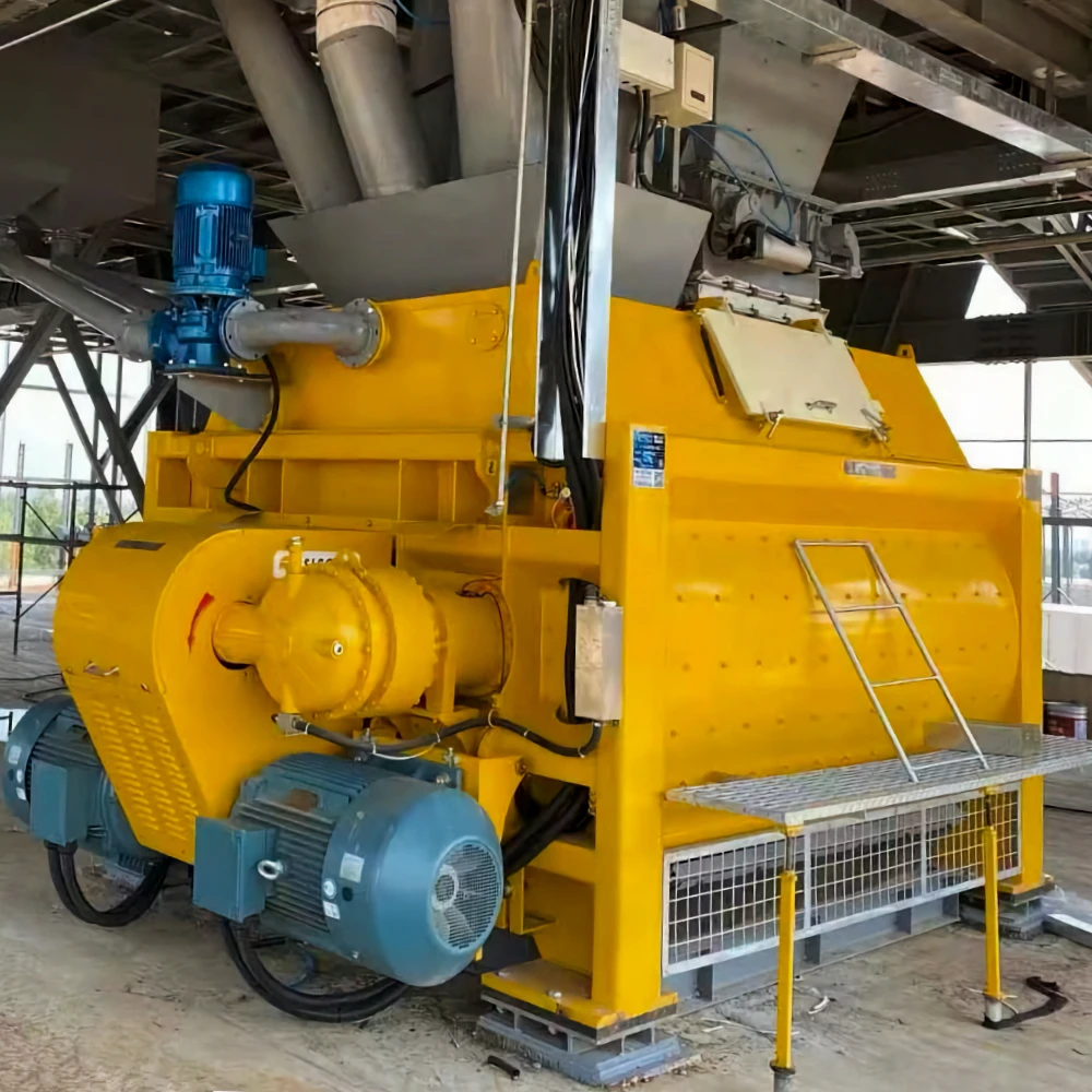 Refurbished  SICOMA MAO 1500-4500L Twin Shaft Used Concrete Mixer