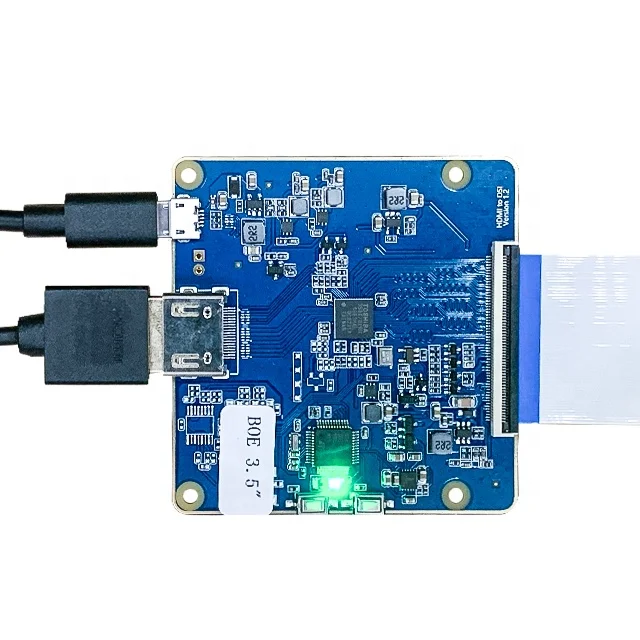 3.5 inch 1440x1600 High Resolution TFT LCD 2K LCD Square LCD Module With 24 pins MIPI HD-MI Controller Board Kits For VR HMR