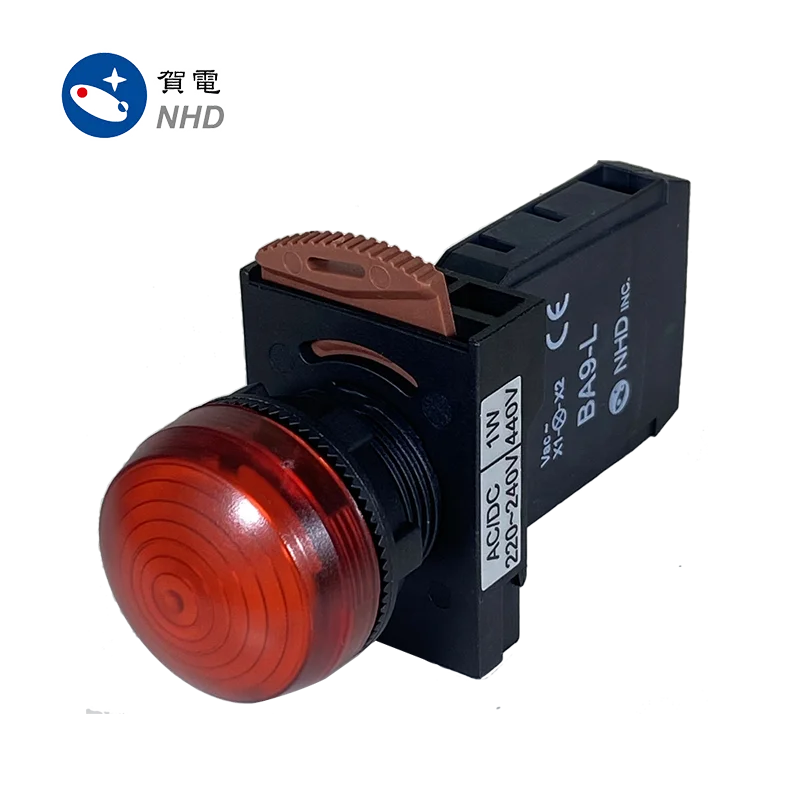 NPL22-RI-L LED Pilot Lamp Indicator Light AC/DC 220~240V Anti-interference Type