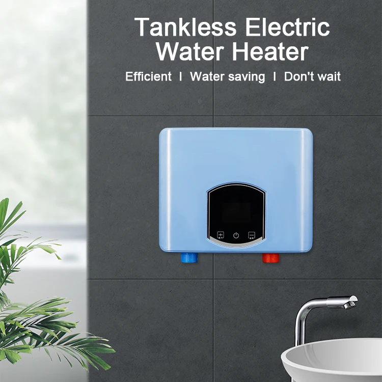 Digital Induction Heating Instant Electric Water Heater For Kitchen And Bathroom