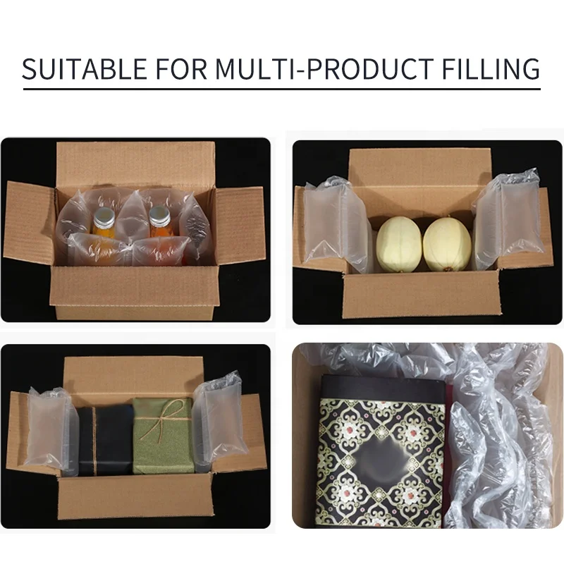 Hongdali Environmental protection materials shockproof buffering new type gourd membrane air bubble roll bag wrap packing