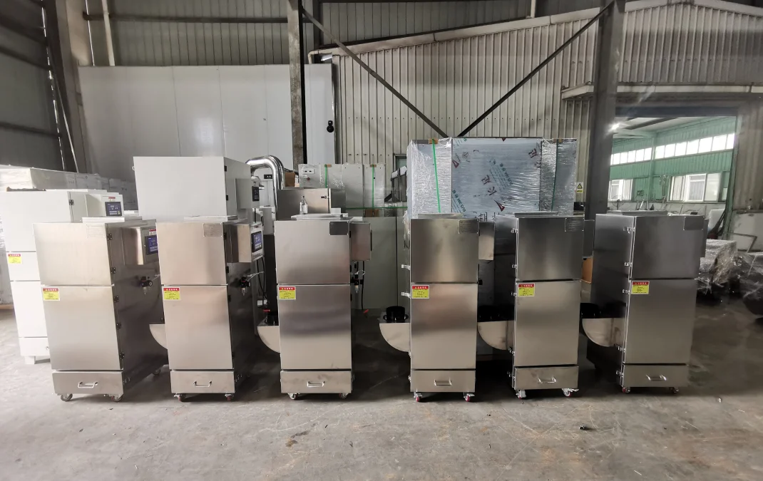 Stainless Steel Food Factory Powdered Sugar Detachable Washable Filter Cartridge Dust Collector for Bakery