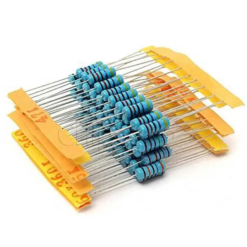 600Pcs 1/4W 1% 20PCS 30Values Metal Film Resistor Assortment Kit Set pack electronic diy kit resistor