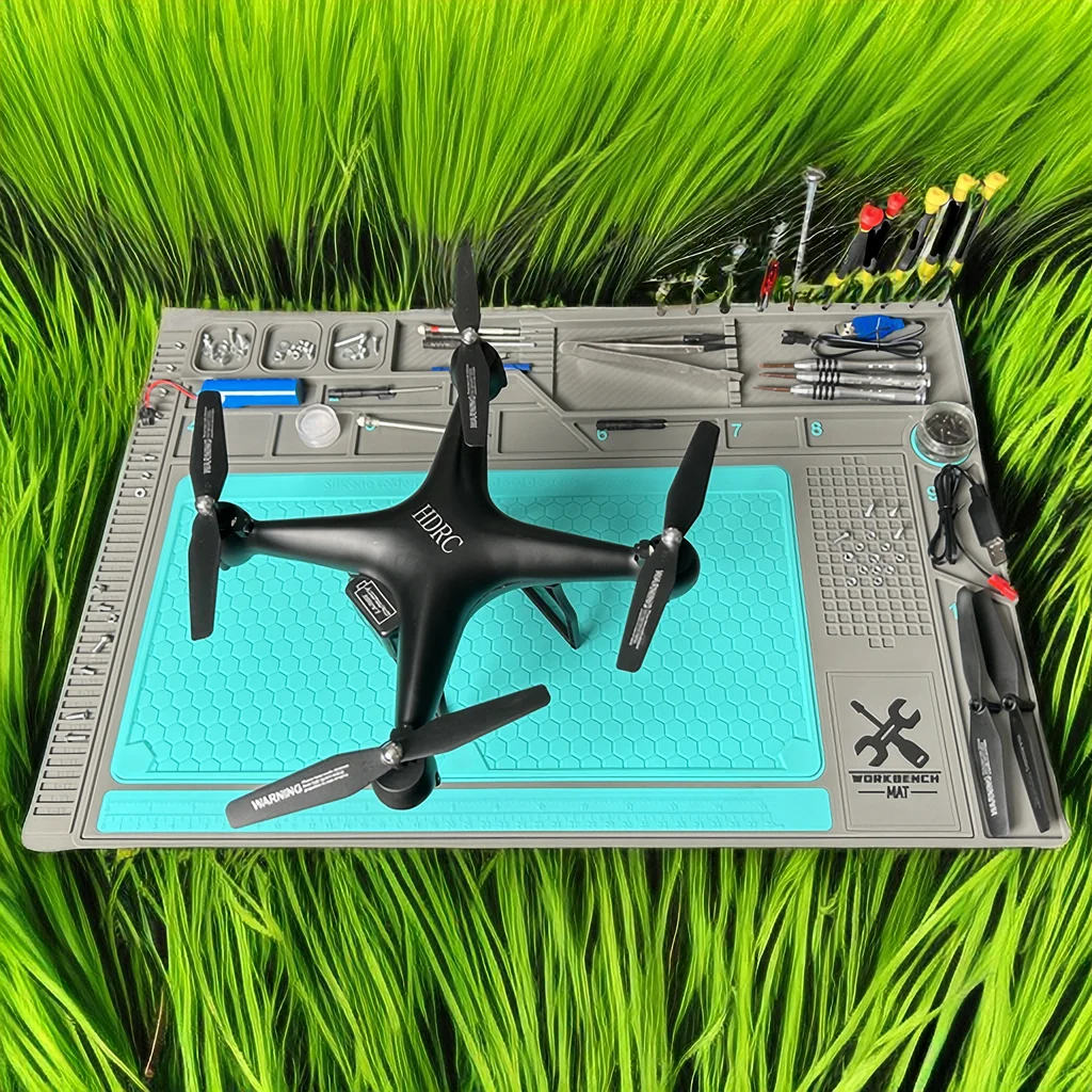 Custom Print Moe Work Workbench Rubber Mat Pad Soft PVC Soldering Mat Phone Repair Desk Mat