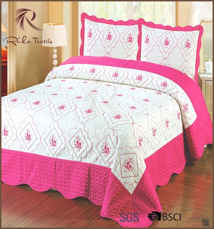 
Hot sales product thin bedspread, good king size bed spread 
