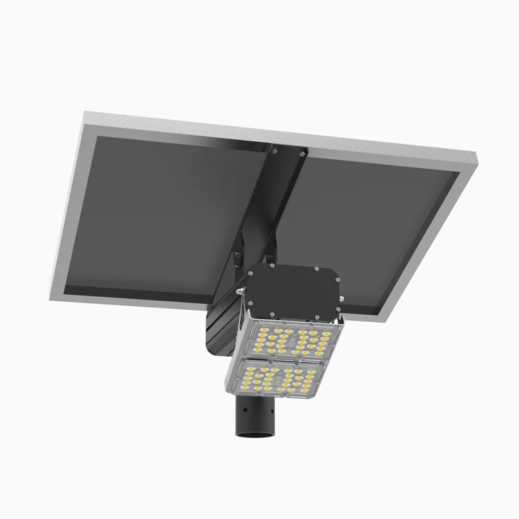 Factory Direct Aluminum Smart Integration Solar Street Light Led Waterproof IP66 With Outdoor CCTV Camera 5 Years Warranty