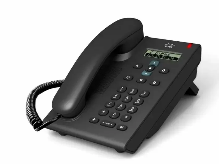 Cost Effective Unified SIP Phone 3905, Charcoal, Standard Handset IP Phone CP-3905